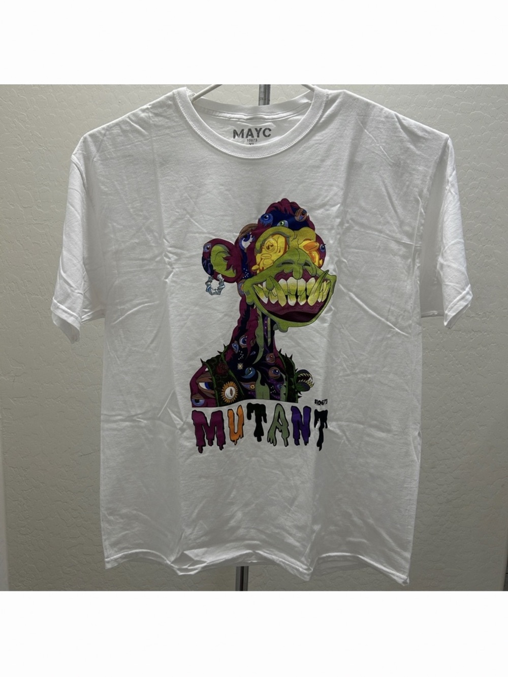 Mutant Ape Yacht Club MAYC Graphic T-Shirt White XL